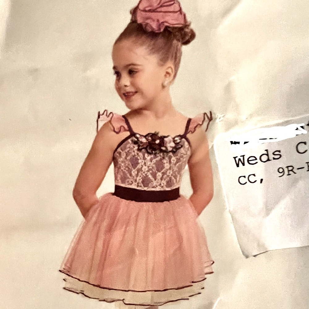 Girls Recital Ballerina Dress